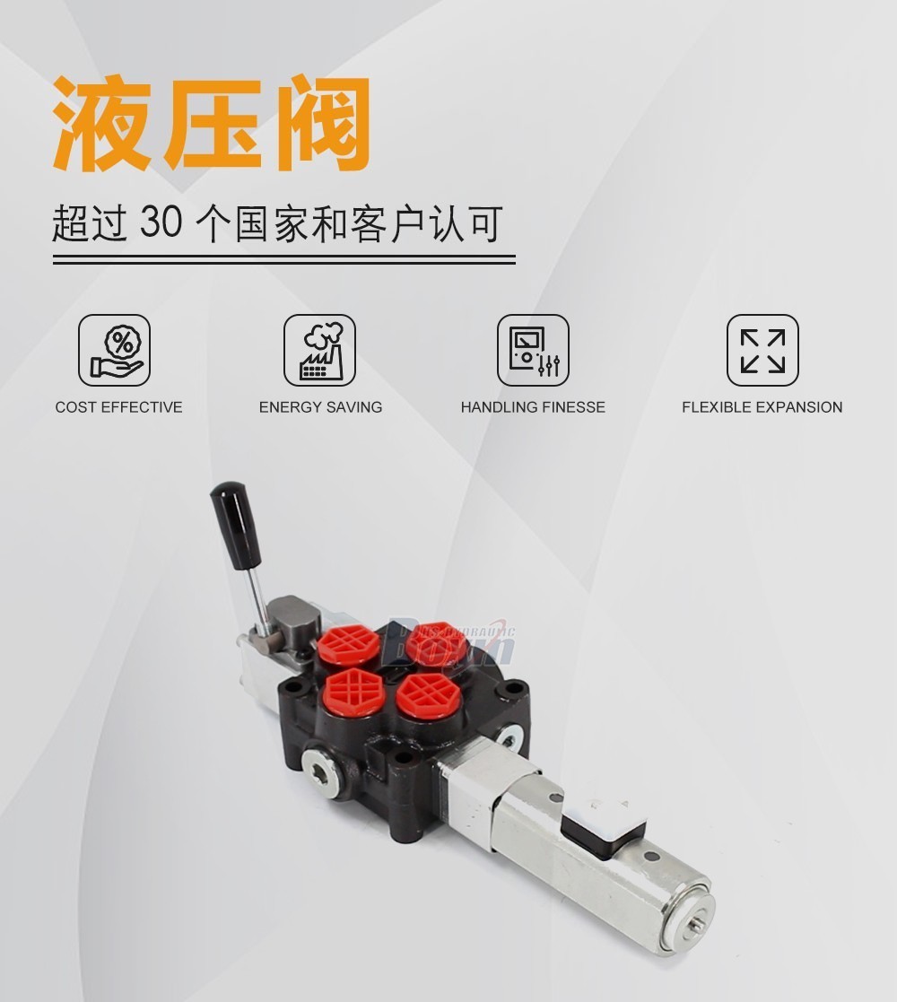 Q45 手动及推拉式电磁铁 1 联 单块式方向阀